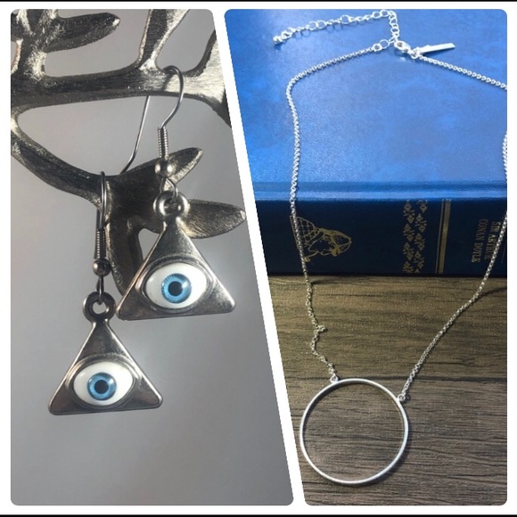 SOLD: NEW Dainty Necklace and earring set - Picture 2 of 8